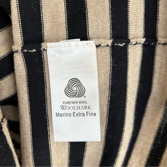 Lacoste Merino Wool Striped Turtleneck 36 (US XS) - Picture 8 of 12